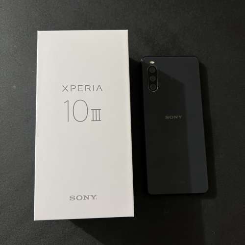 Sony Xperia 10 iii 黑色 6+128 香港行貨