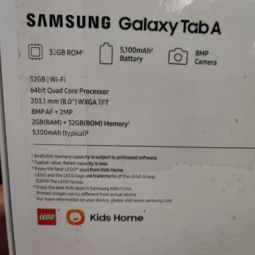 Samsung Galaxy Tab A 2019