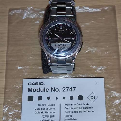 全新 CASIO 電子錶 NO.2747 AW80D-1AVCB