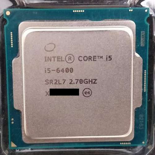 Intel Core i5-6400 ，最高 3.30 GHz