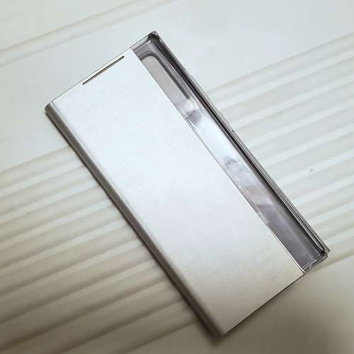 Galaxy Note20 Ultra 5G S-View Flip Cover, Silver 機套 機殼