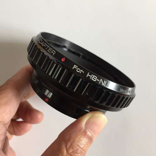Kendo Hasselblad lenses to Nikon converter
