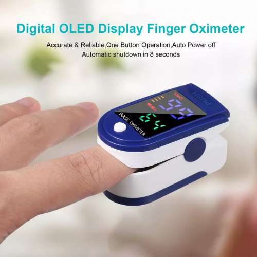 FingerTip Pulse ❤️ Oximeter  ❤️ with digital LED display  With Auto Shutdown