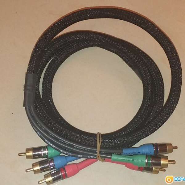 Component Video Cable 色差線 1.5M 線材 MADE IN USA