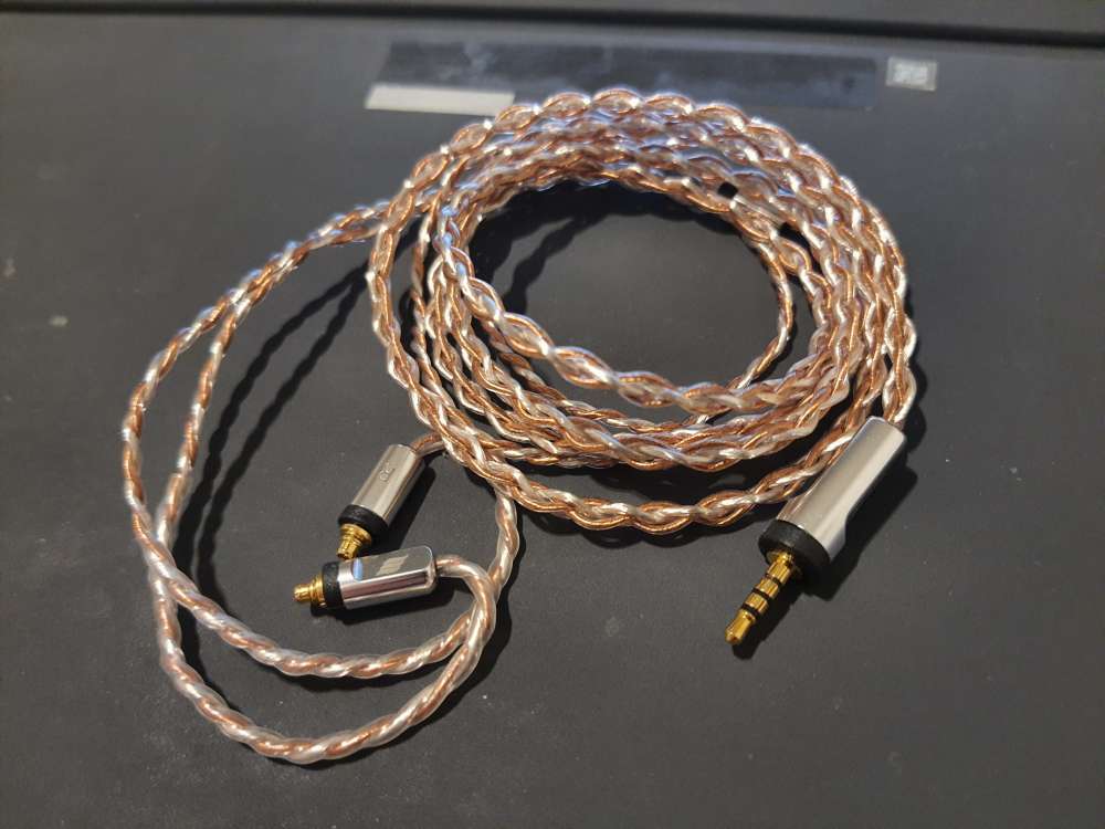 Effect Audio Grandioso 4絞純銅純銀混編MMCX 2.5mm - DCFever.com