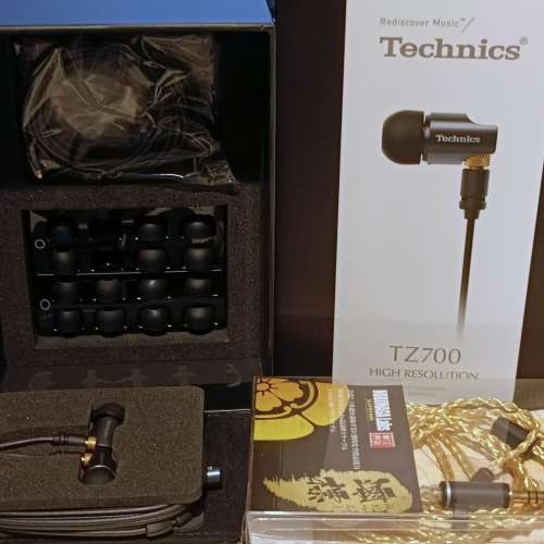 Technics EAH-TZ700 と NOBUNAGA Labs 澪標 Technics EAH-TZ700 と NOBUNAGA Labs 澪標