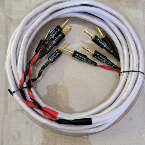 WireWorld Stream 8 speaker cable 2.5M (Banana to Banana)