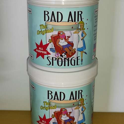 全新 BAD AIR SPONGE 除甲醛空氣淨化劑兩個