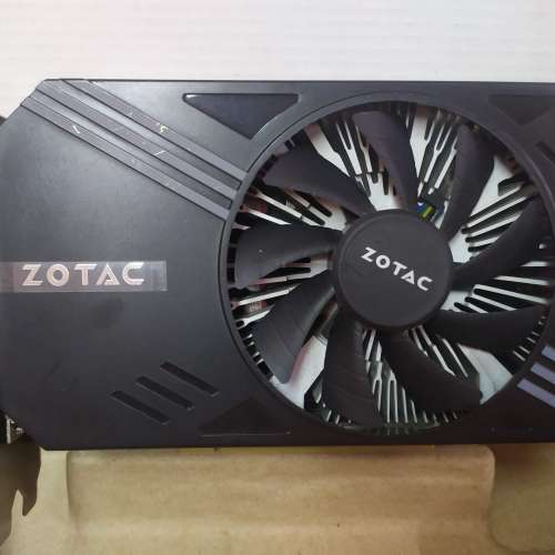 ZOTAC GeForce GTX1060顯示卡 3GB,100%work,9成新