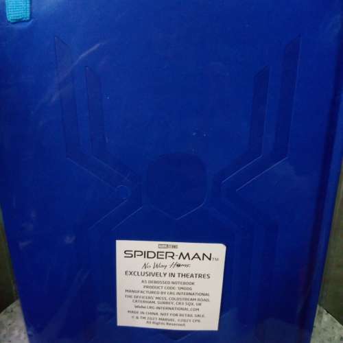 Spider-Man  No Way Home  notebook 簿一本