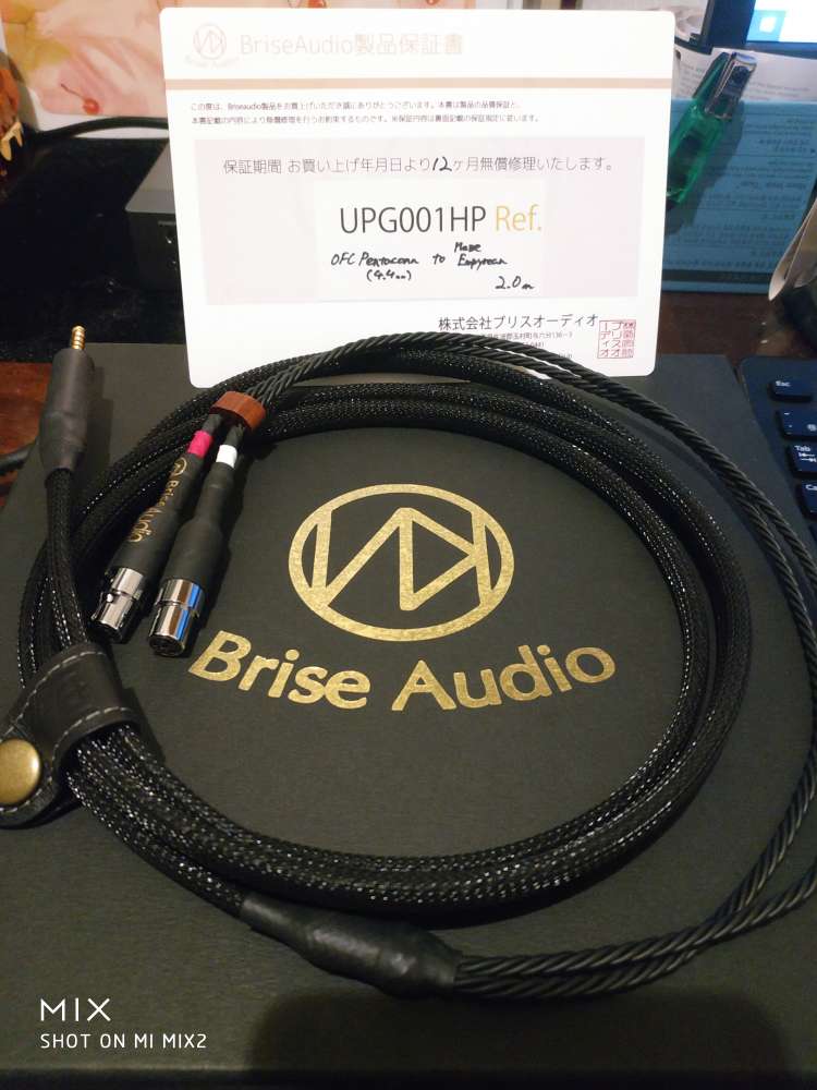 Brise Audio UPG001HP Ref. 2.5m・4.4mmプラグ Focal Utopia - オーディオ機器