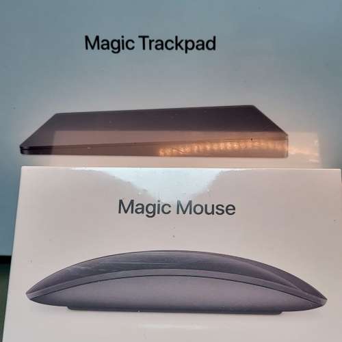 apple 全新magic trackpad + mouse