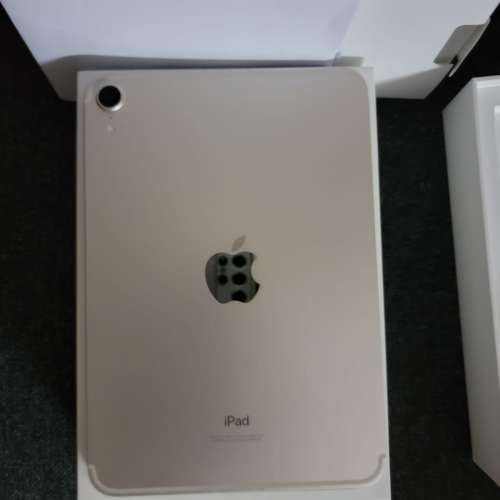 99%新 iPad mini 6 Wi-Fi + Cellular 64GB 星光色 連AC+ - DCFever.com