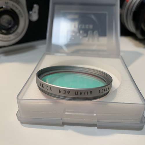 LEICA フィルター E39 UV/IR 13416 silver LEICA フィルター E39 UV/IR 13416 silver 【公式通販】