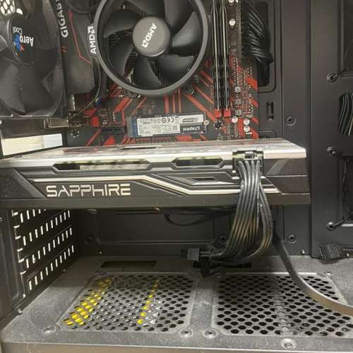 ryzen5 3600+rx570 4g+16g ram 電腦主機