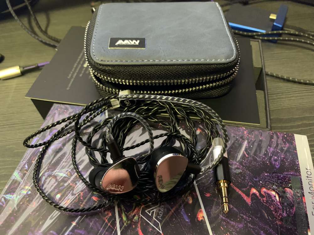 AAW A3H+ Noir Edition 混合單元入耳式耳機- 二手或全新Earphones