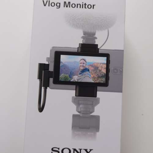 Sony Vlog Monitor XQZ-IV01 連Shooting Grip GP-VPT2BT Xperia Pro-I