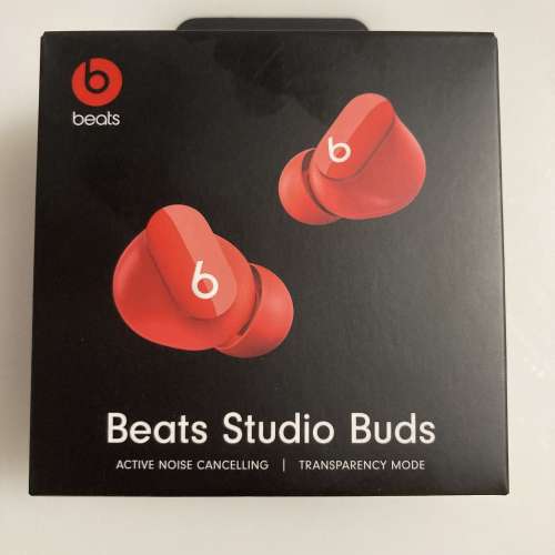 全新紅色 New Beats studio buds red