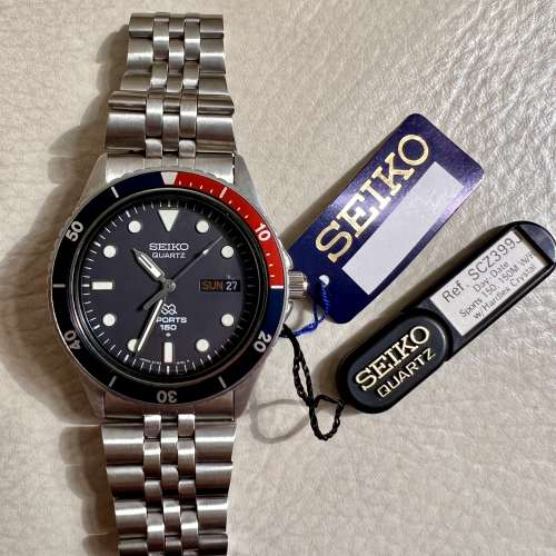 Seiko SQ Sports 150 5Y23-6060 Pepsi Bezel - 二手或全新機械手錶