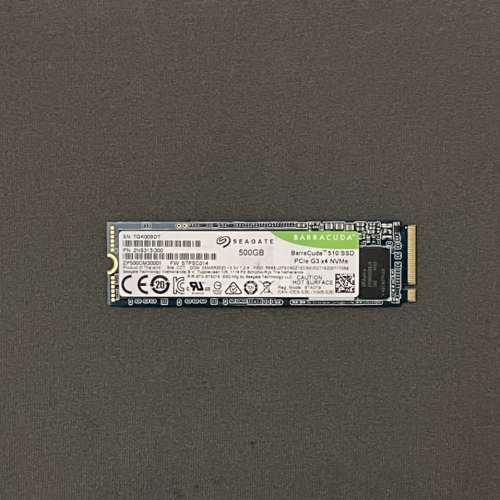 Seagate barracuda 512GB m2 nvme 2280 SSD 一條