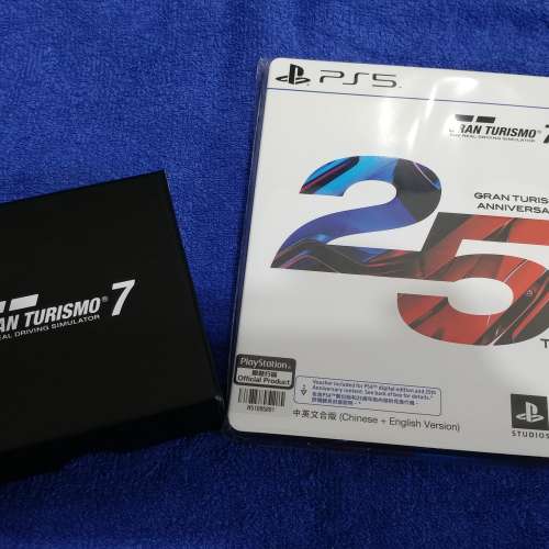 全新中英文~包預購特典杯墊6枚組)Sony PS4+PS5 25週年限量版 跑車浪漫旅7 Gran Tur...