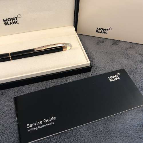 MontBlanc 105653 Starwalker Red Gold Resin Ballpoint Pen