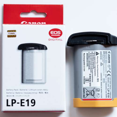 99%新 Canon 1DX II 1dx2 mark 2 LPE19 LP-E19 原廠電