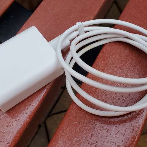 Google pixel 3 兩扁腳原裝充電器+ 雙TypeC端口數據線