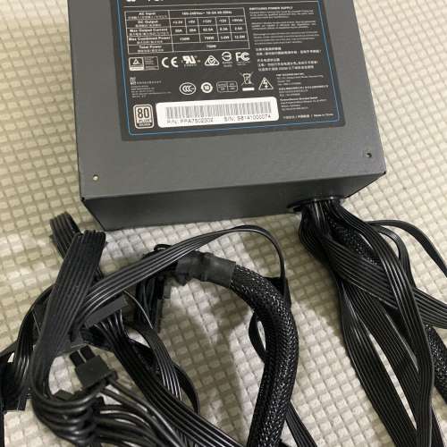 全漢FSP RAIDER II 750W 80 PLUS Silver 銀牌保至2024年1月