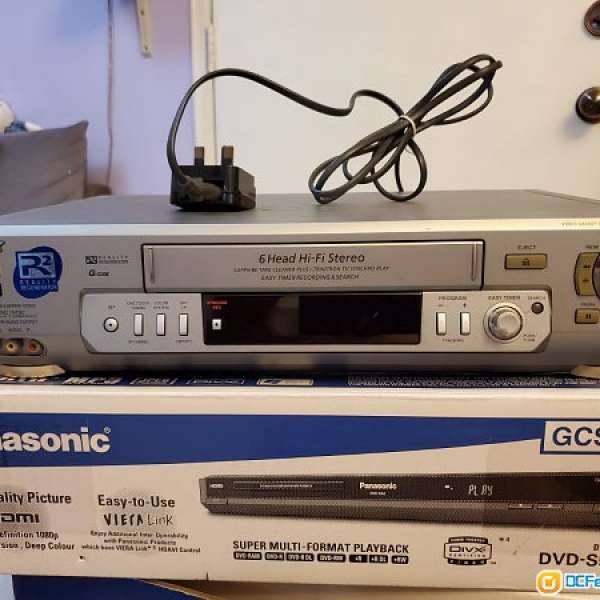 SONY 6 Head Hi-Fi Stereo Video Cassette Recorder SLV-ED95