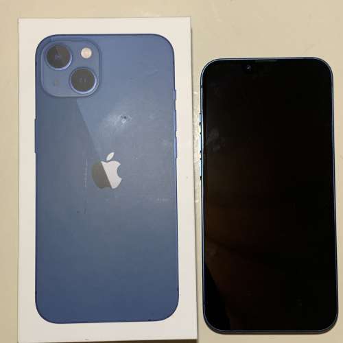 Apple iPhone 13 128GB 藍色極新行貨