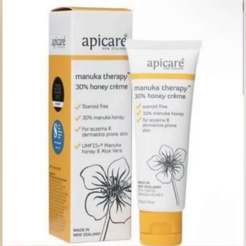 現貨 apicare 麥蘆卡蜂蜜舒緩濕疹膏 (不含類固醇) Manuka Therapy 30% Honeycream 50g