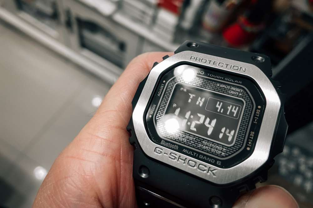 モバイルリ G-SHOCK CASIO G-SHOCK GMW-B5000MB-1JFの通販 by ペス's