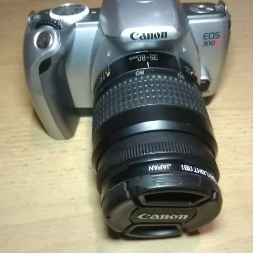 平用canon eos 300v 連原廠35-80mm鏡頭鏡片清冇花冇霉新诤