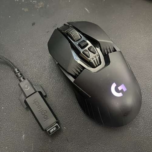 Logitech g900 wired or wireless mouse 無線有線兩用滑鼠