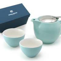 全新【ZEROJAPAN】陶瓷茶壺連茶杯套裝 Ceramic Teapot Set (NEW)