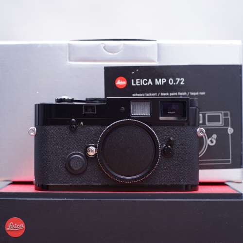 A+ 成品 Leica MP 0.72X 黑漆 black paint full set with box