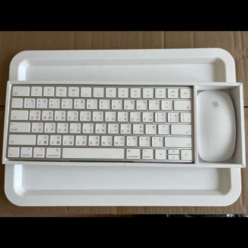 iMac keyboard and mouse