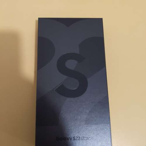 全新未拆行貨Samsung S22 ultra512g黑色