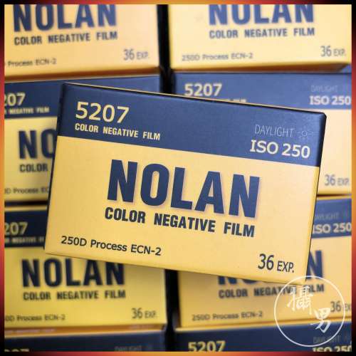 Kodak NOLAN 5207 250D 135 彩色 負片 ECN2 電影菲林 菲林 2024年新批次