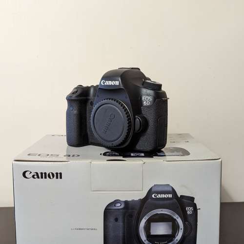 Canon EOS 6D DSLR Camera (body) 佳能6D  單反相機 (機身)