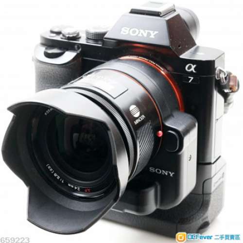 Minolta 红字AF 24mm f2.8 鏡片95新 對焦準夾快 發色豐富自然 好評如潮