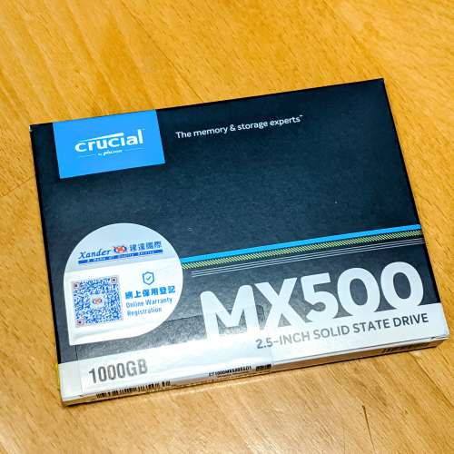 極新有保Cricual MX500 1TB SSD