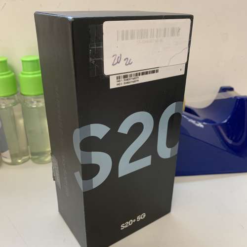 98%New Samsung Galaxy S20+ G986BD 12GB Ram 128Gb Rom Dual Sim Cloud Blue