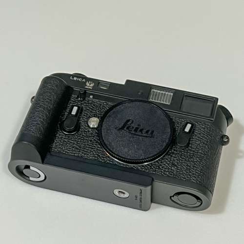 Leica M4 Black Chrome 50 Jahre Edition with handgrip