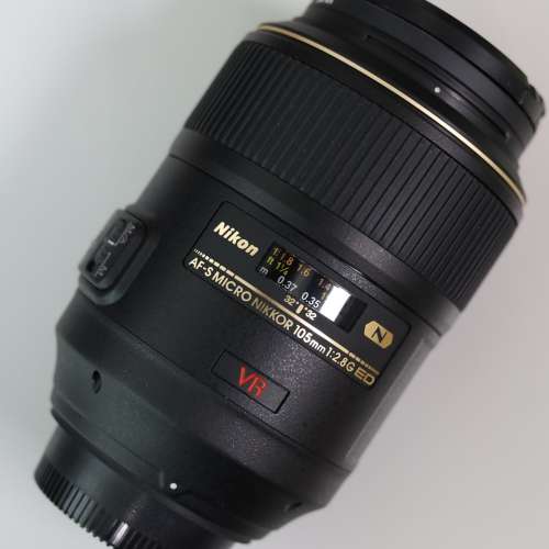 Nikon AF-S VR Micro Nikkor 105mm f/2.8G IF-ED afs 2.8g if ed 微距 MADE IN JAPAN