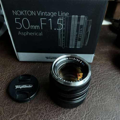 Voigtlander 50mm F/1.5 v2 II sc nokton leica m mount