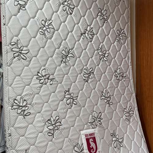 New 全新 sea horse 海馬牌 軒琴居 雙人床床褥Mattress 健康乳膠質感床褥 HEL-LAT ...