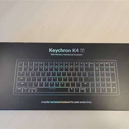 Keychron K4 RBG 彩光藍牙無線機械鍵盤 Version 2