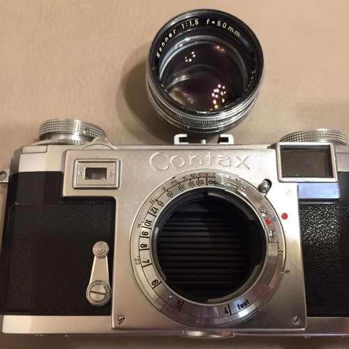 Zeiss Contax IIa w Sonnar 50 1.5 T